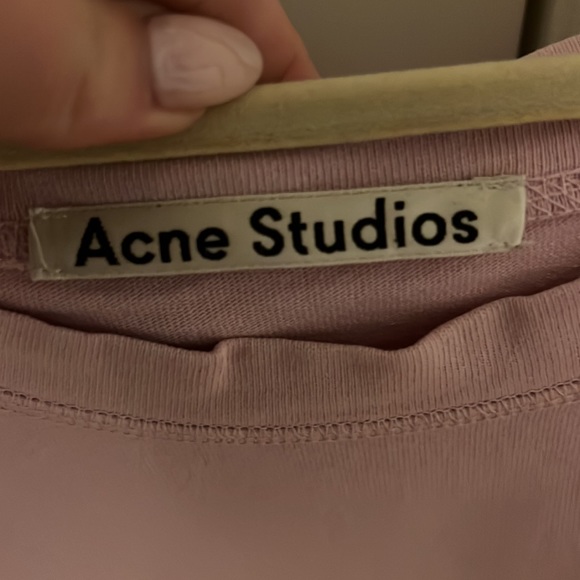Acne Studios Cropped Tee - Picture 3 of 5